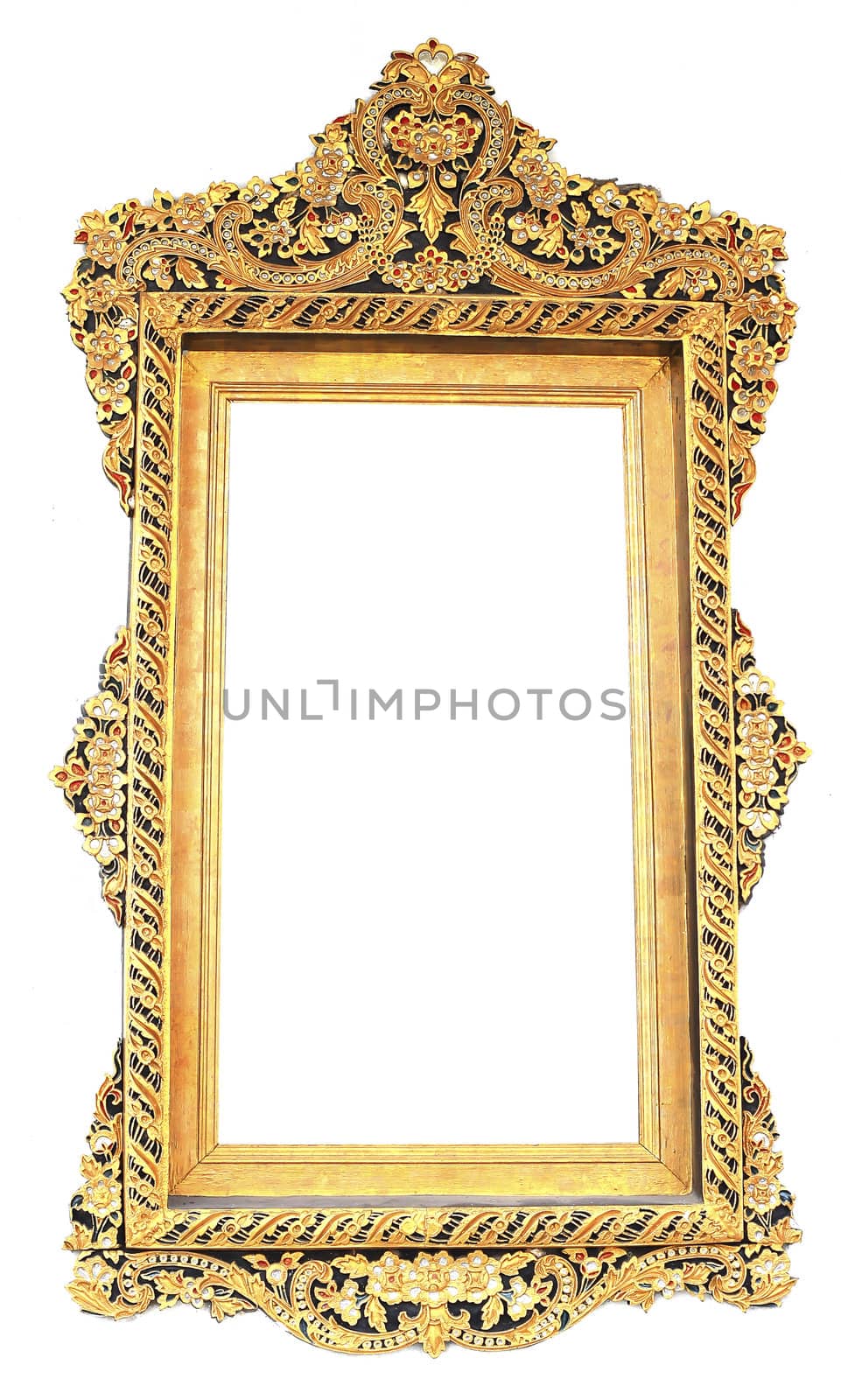 Picture gold frame Thai style by rufous