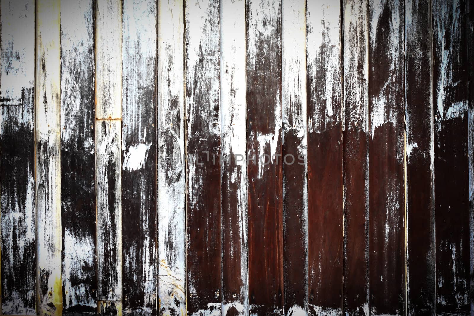 Weathered wooden boards