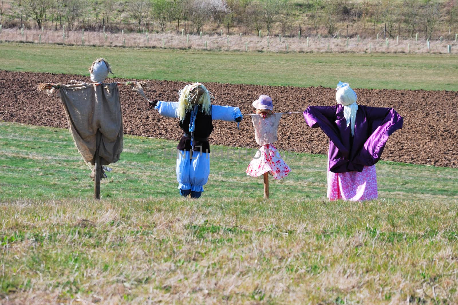 scarecrow family by pauws99