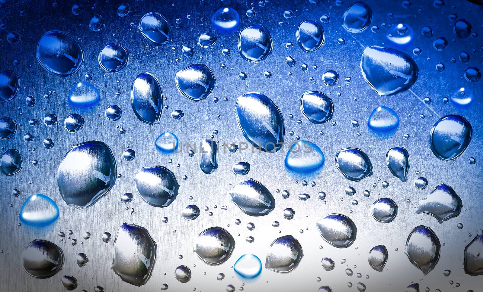 background of beautiful water drops