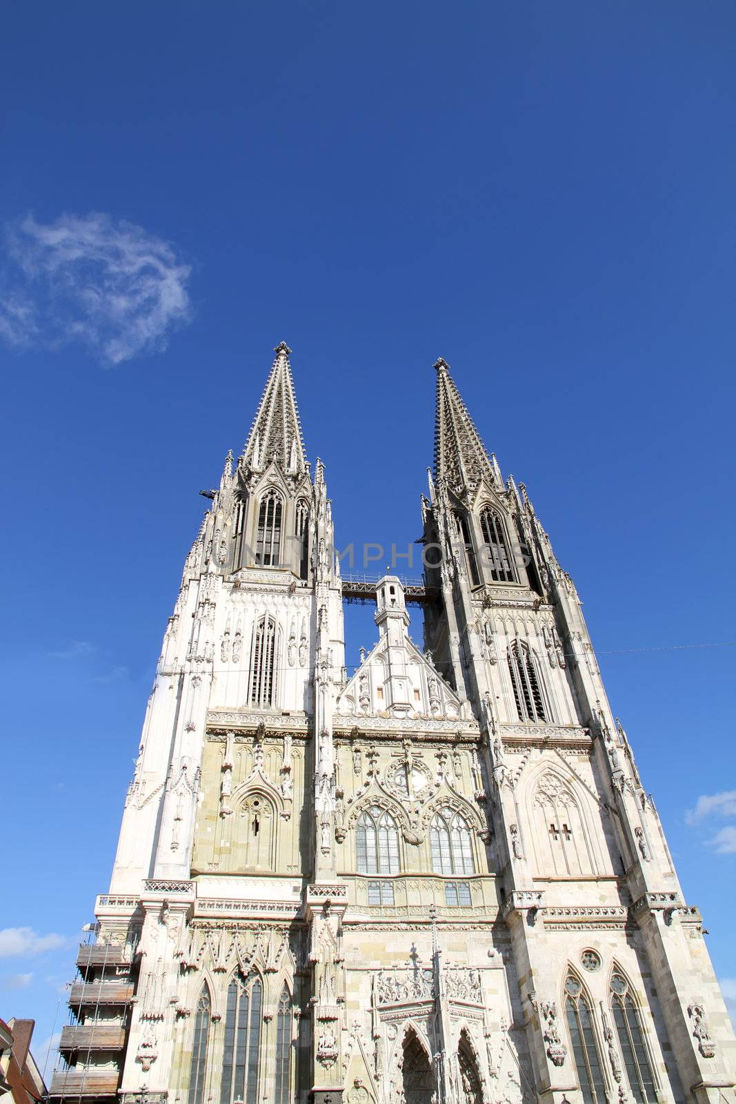 The Cathedral of Regensburg, Germany.