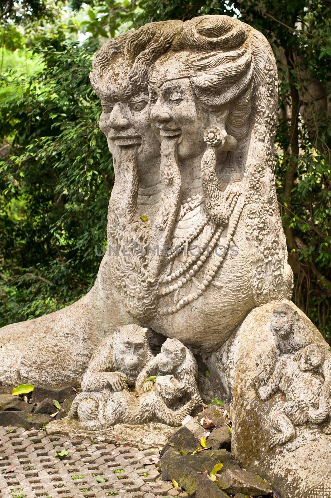 Stutue in Ubud by nvelichko