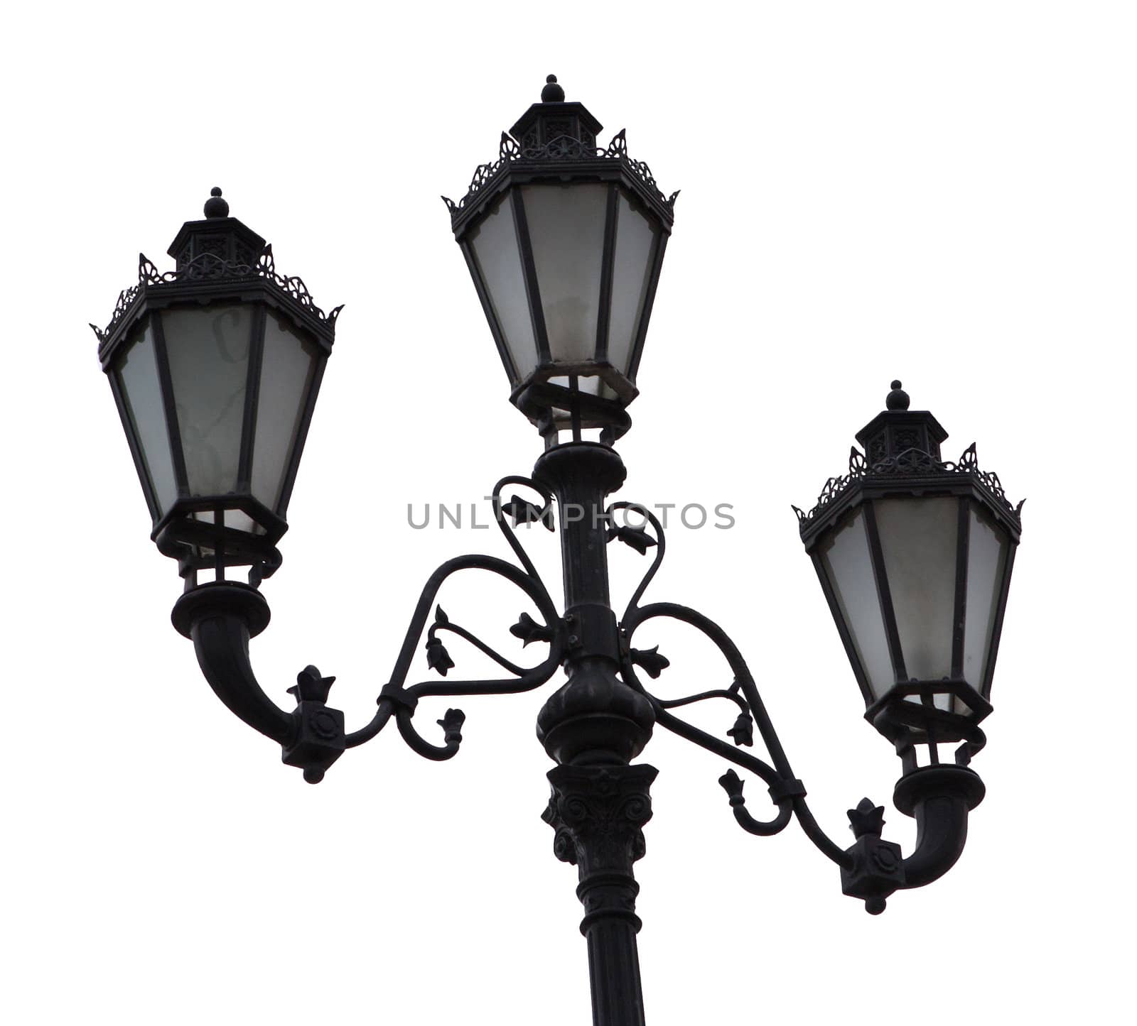 Ornate street lamp by nigerfoxy