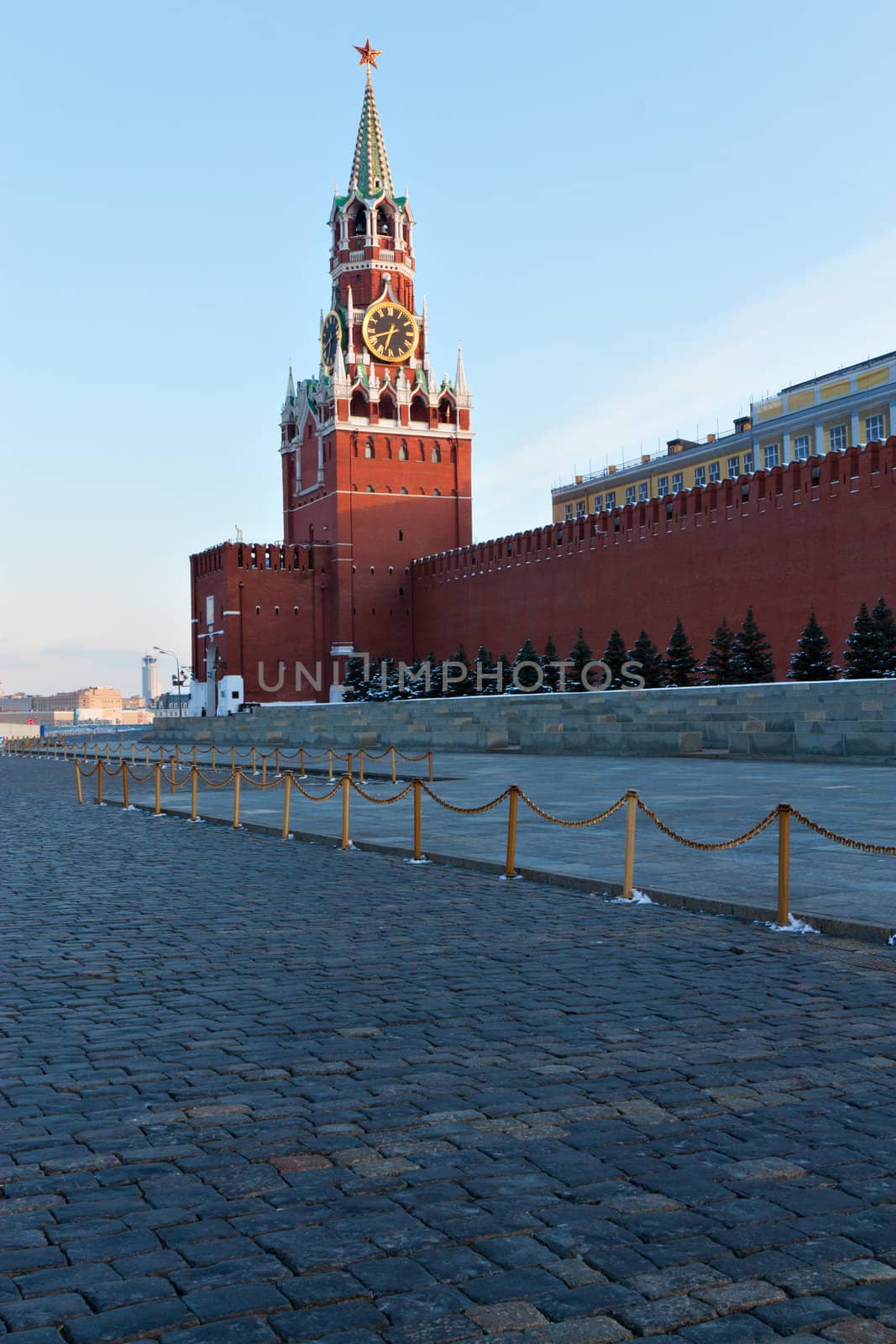 Red square in Moscow in Russian federation.