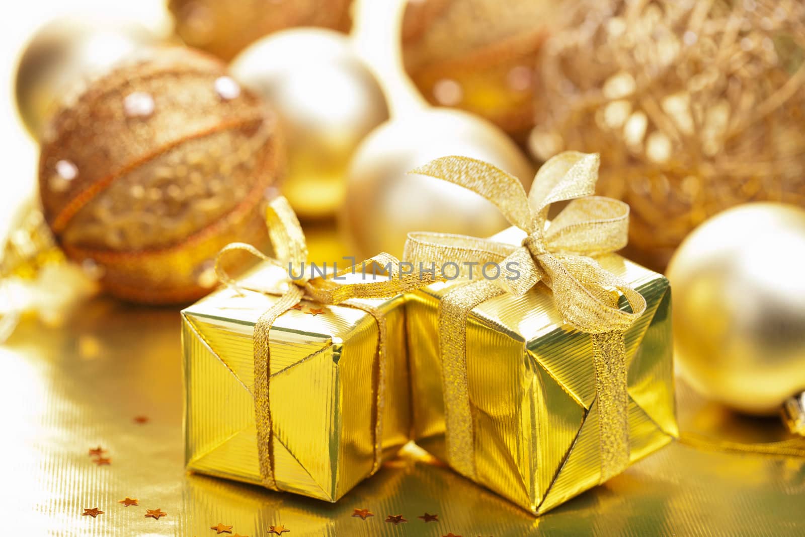 christmas gifts and decoration