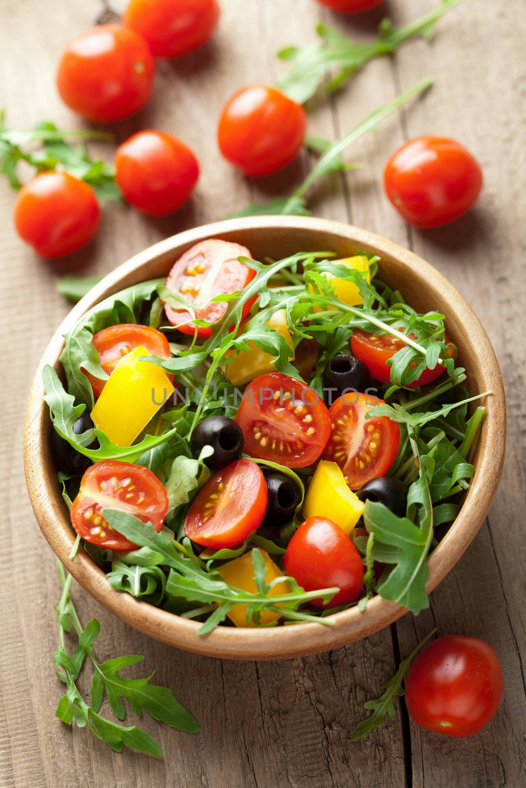 fresh vegetable salad 