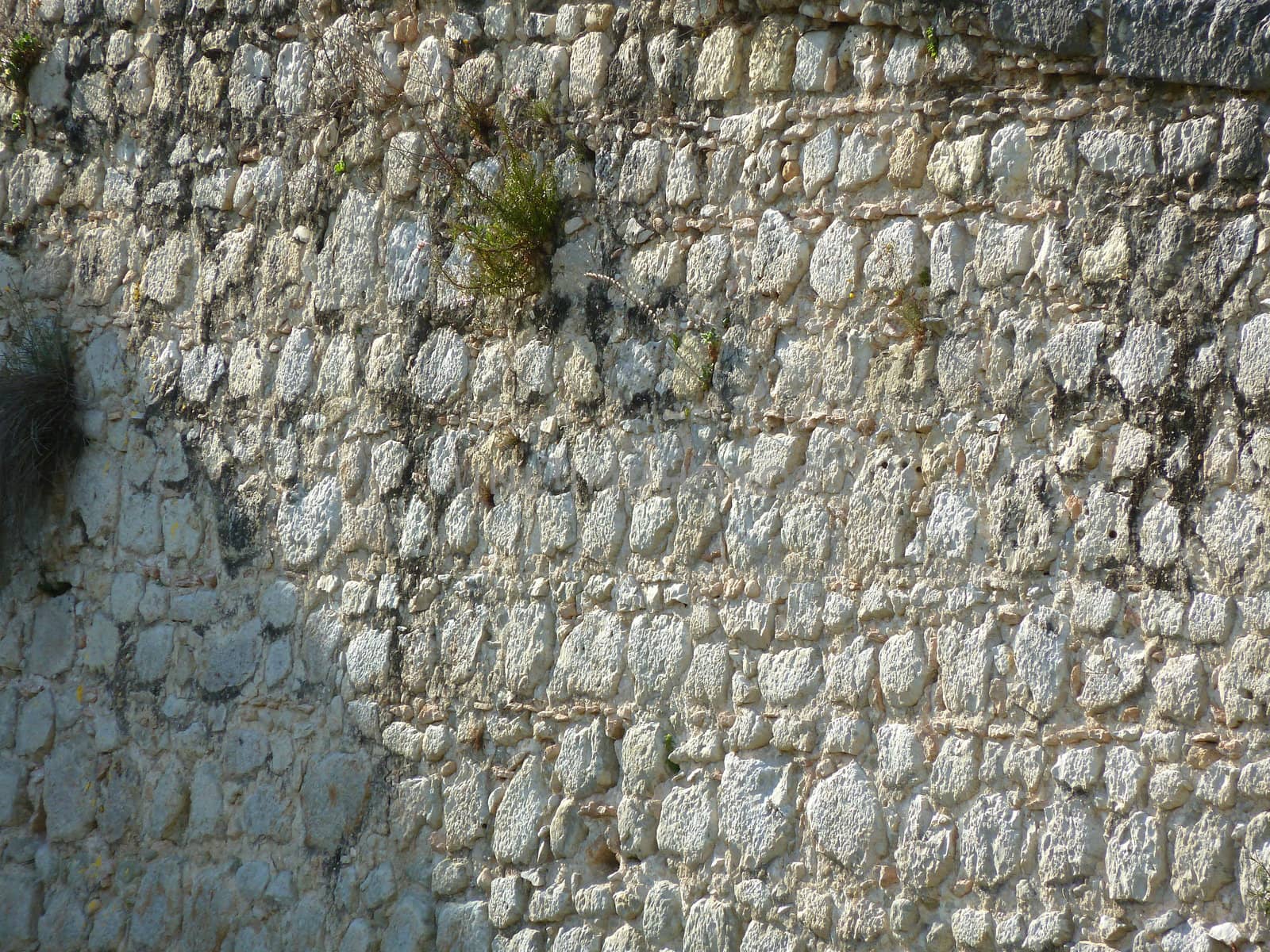 part of an old stone wall