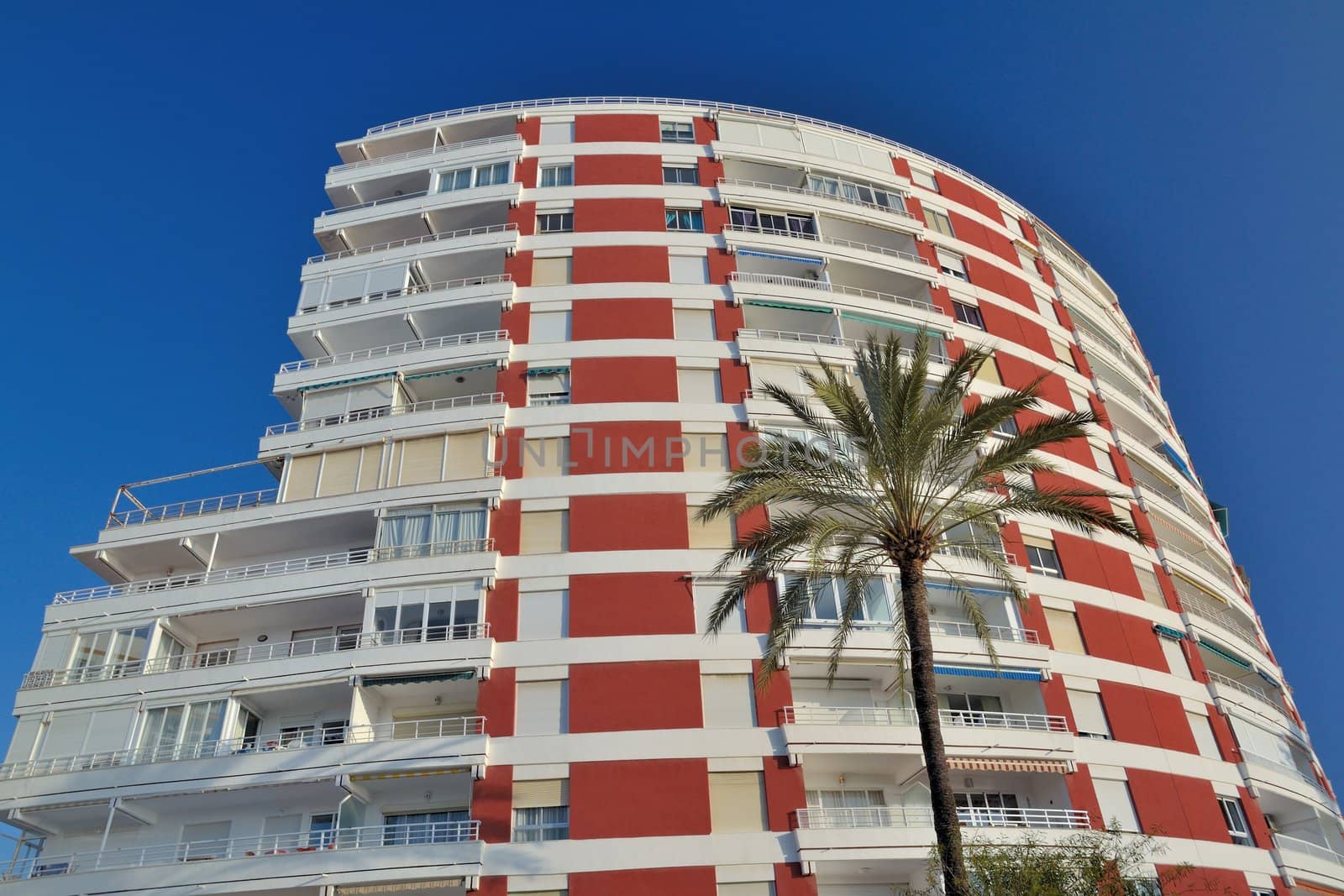 building on the beach front in Velez-Malaga