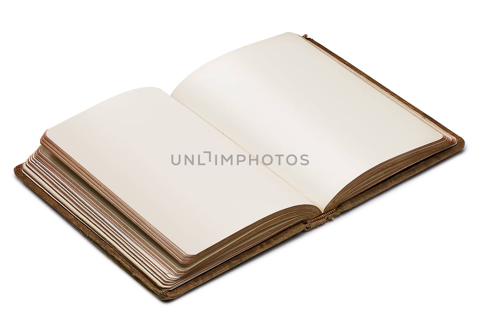 Book (clipping path ) on white background