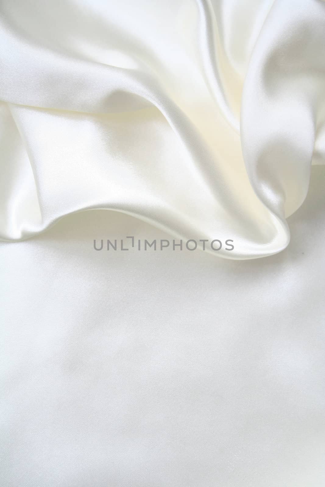 Smooth elegant white silk can use as wedding background 