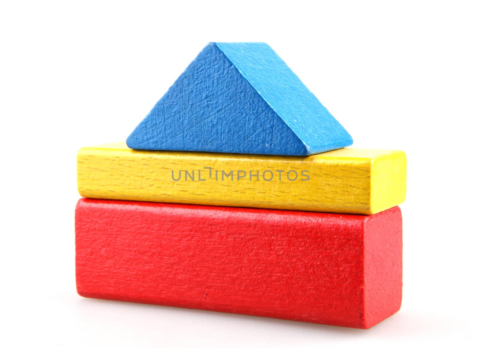 Wooden building blocks