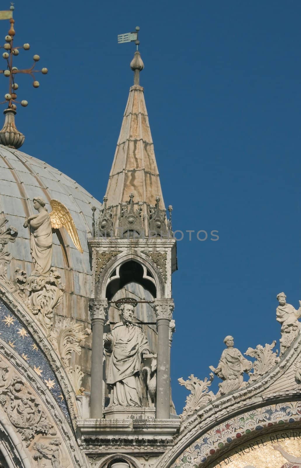 Sculptures and architectural decoration of the cathedral of San Marco in Venice