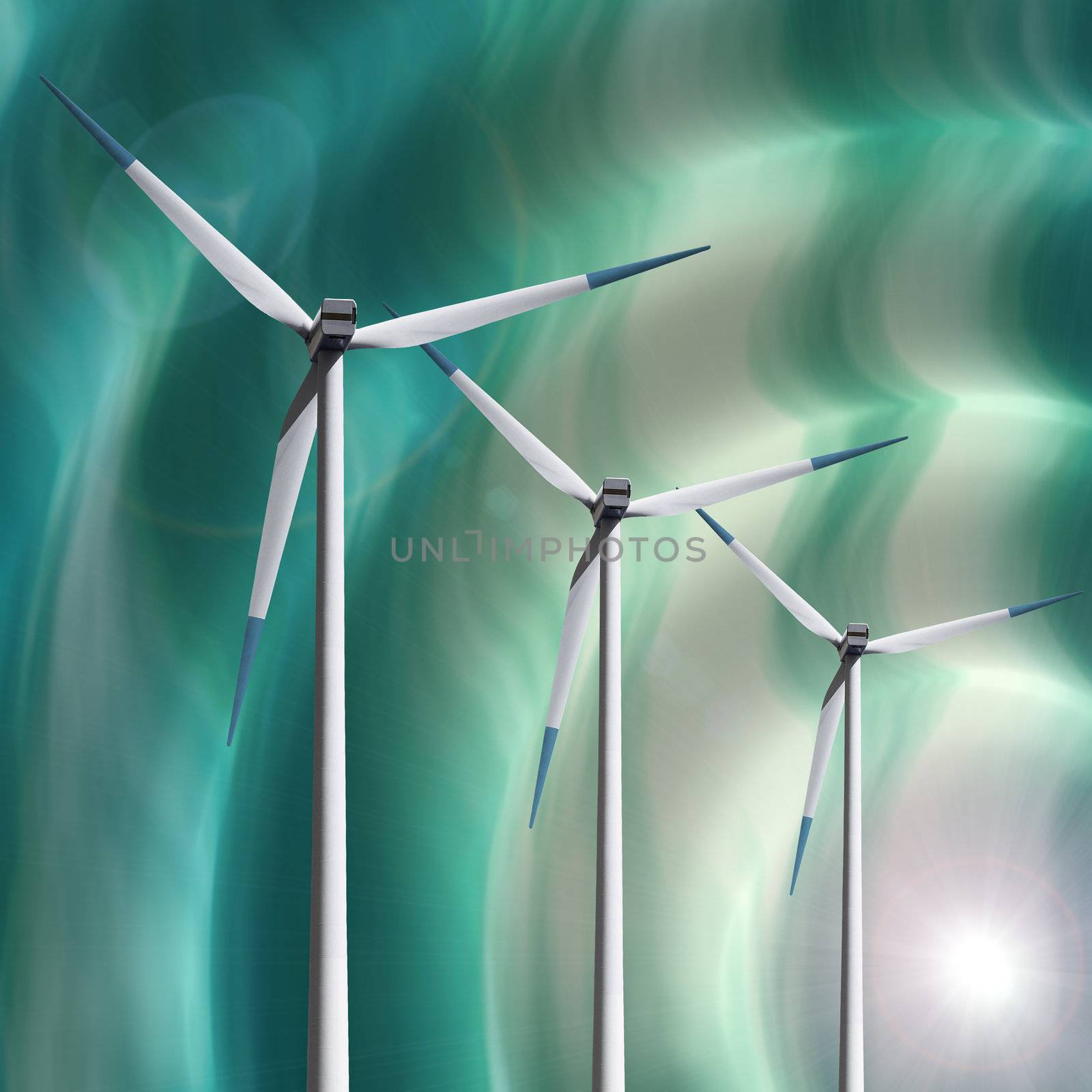 Windmill background