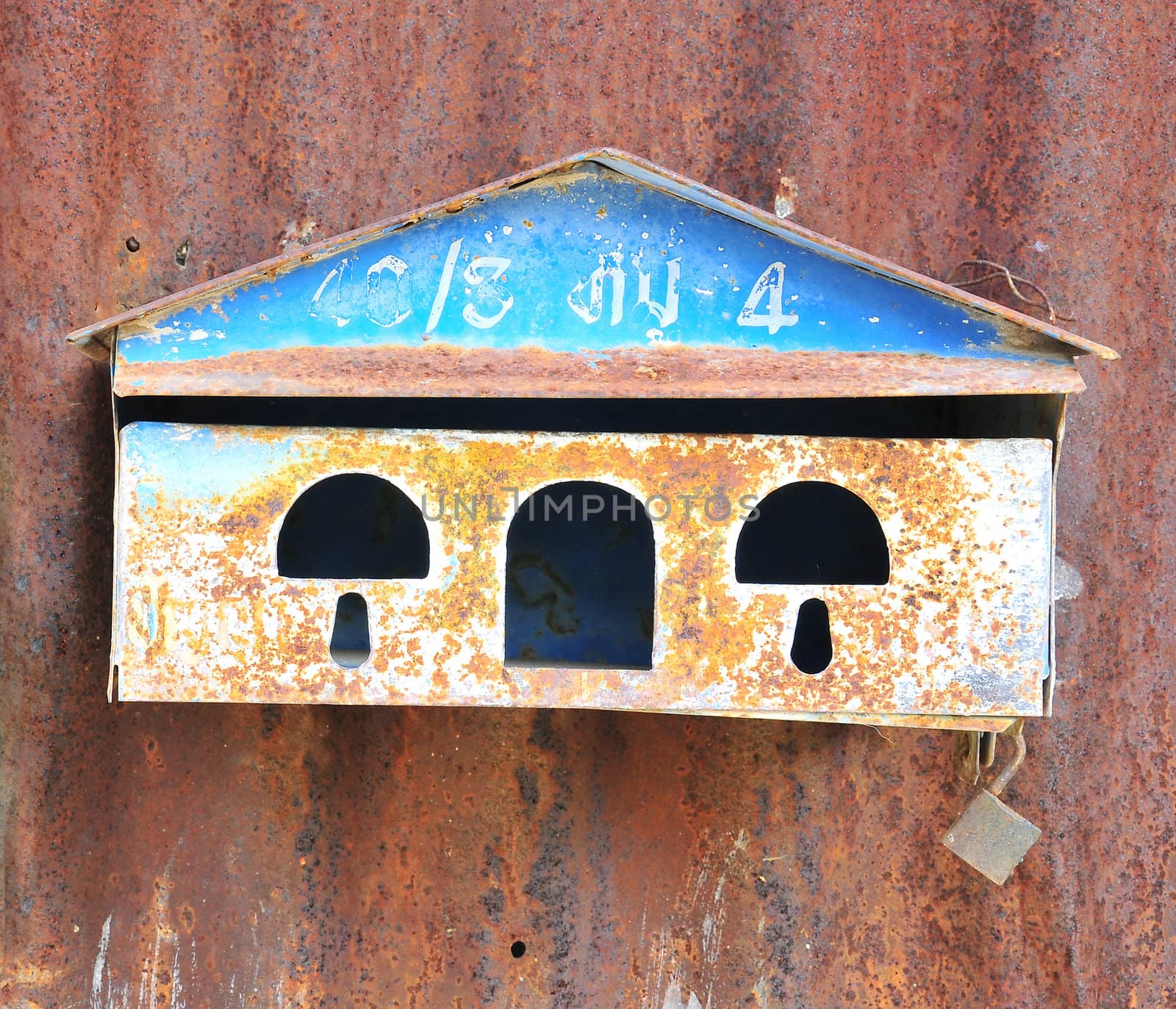 Old letter post box