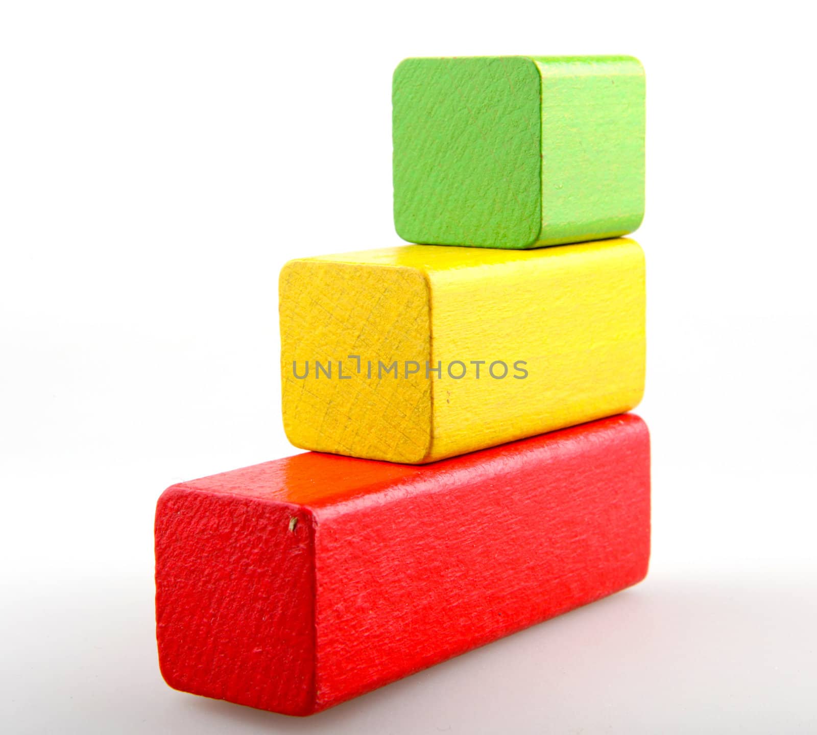 Wooden building blocks