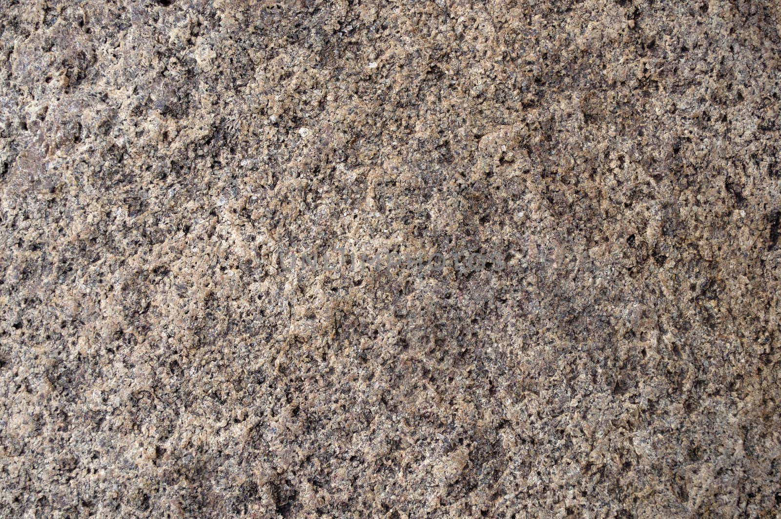 Close up of brown rock surface texture