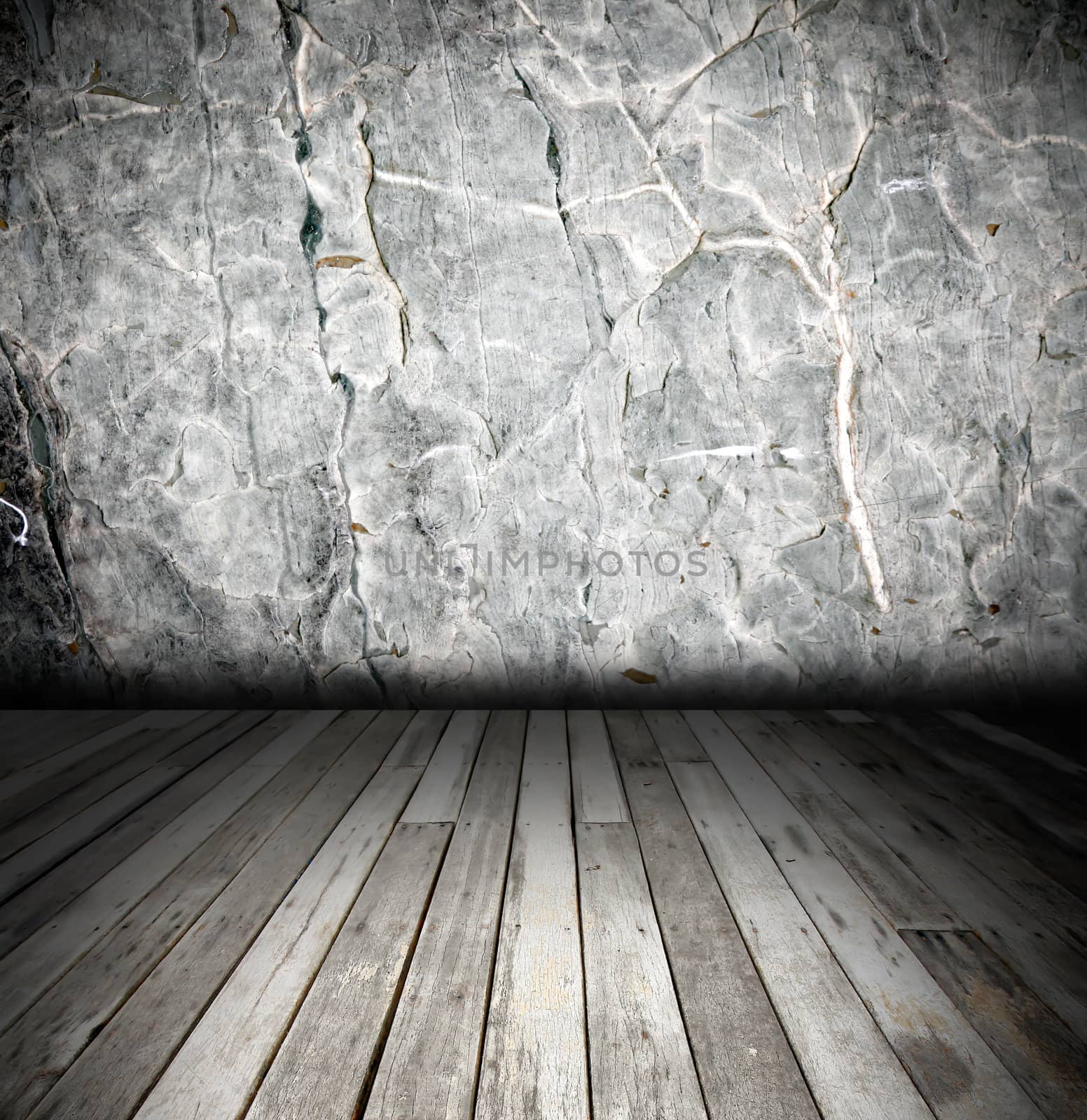 old grunge background, vintage interior by rufous