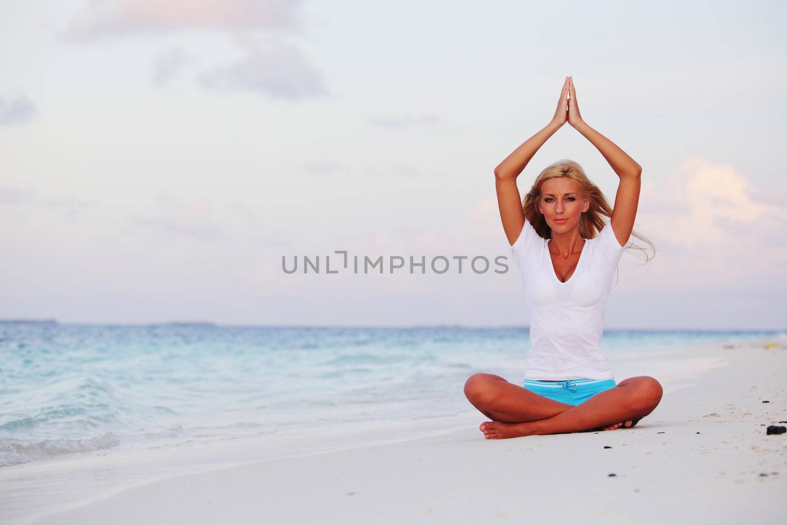 yoga woman by Yellowj