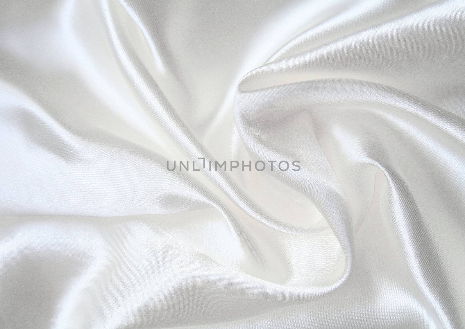 Smooth elegant white silk can use as wedding background 