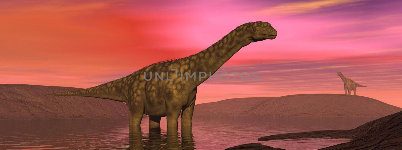 Dinosaur rgentinosaurus by Elenaphotos21