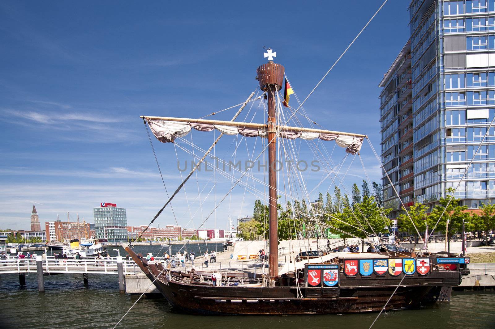 Scene in Kiel Week 2010, Germany