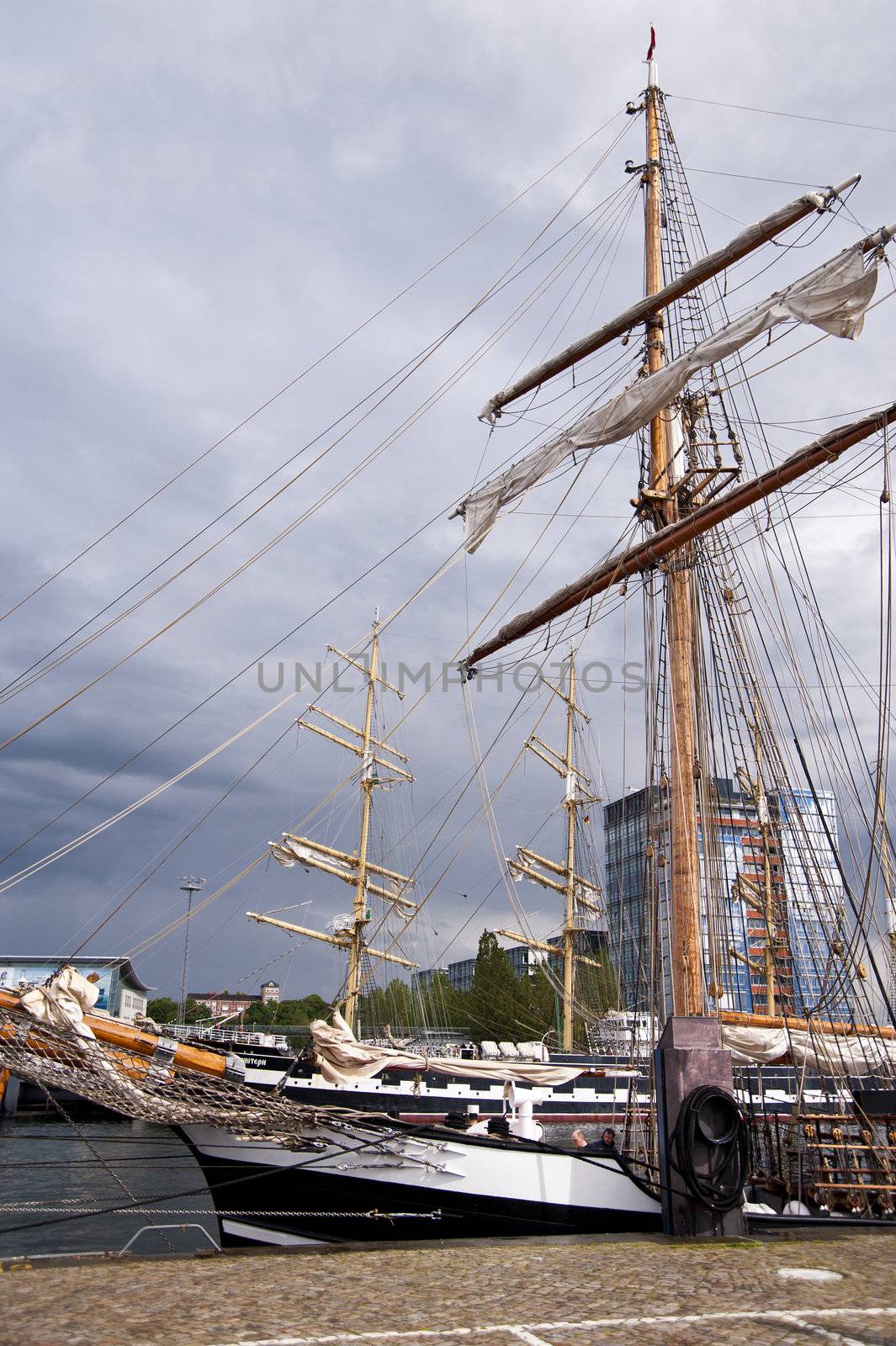 Scene in Kiel Week 2010, Germany