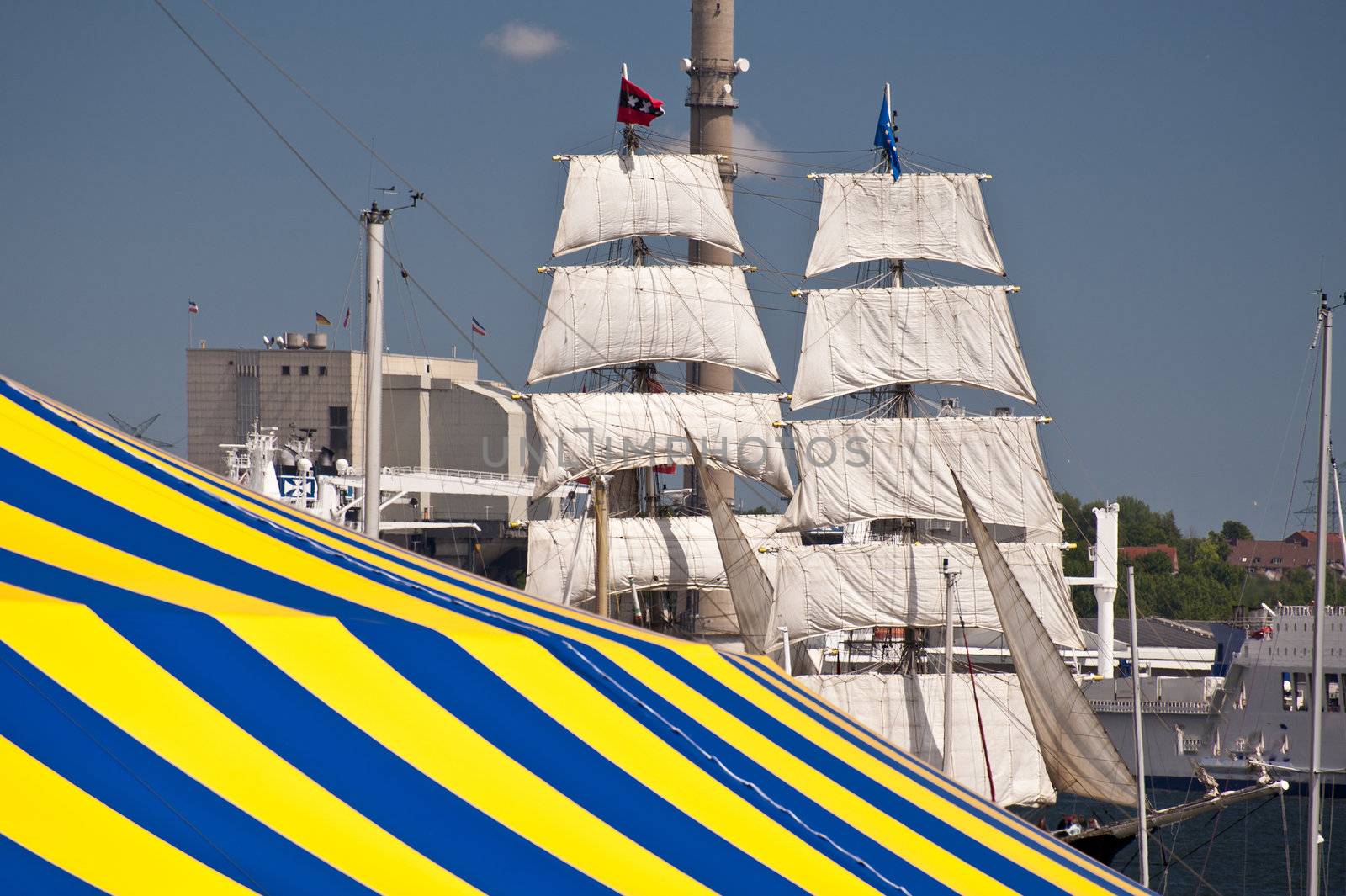 Scene on the Kiel-Week 2010, Germany
