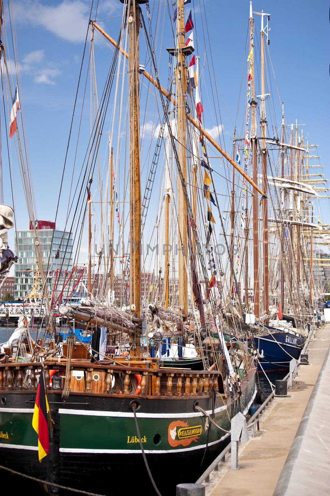 Scene on the Kiel-Week 2010, Germany