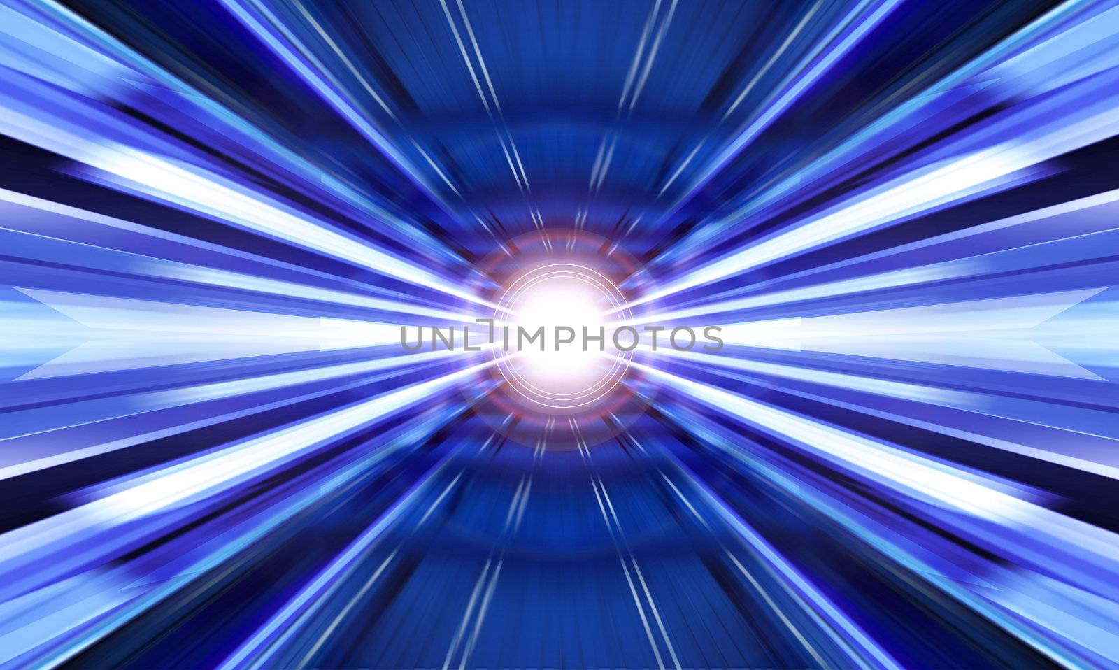 greased blue light of abstract background