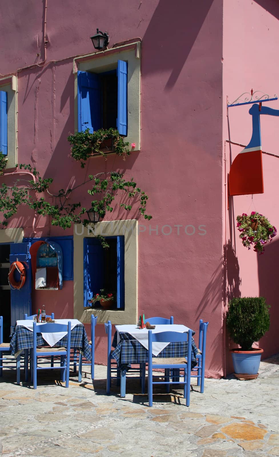 Greek tavern by anterovium