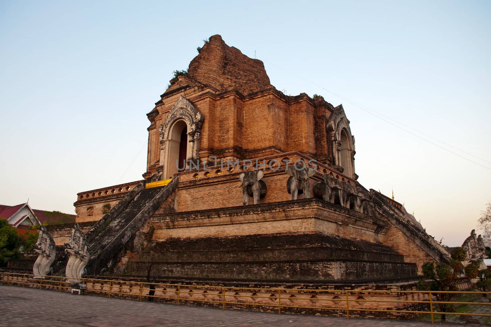 Wonderful Pagoda Wat Chedi Luang Temple by Yuri2012