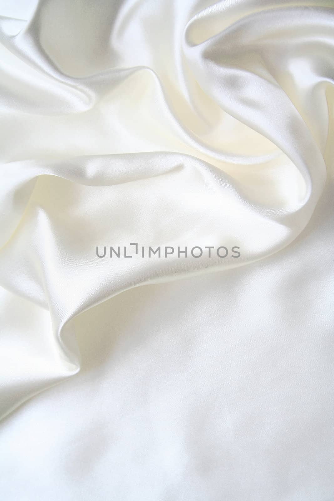 Smooth elegant white silk can use as wedding background 