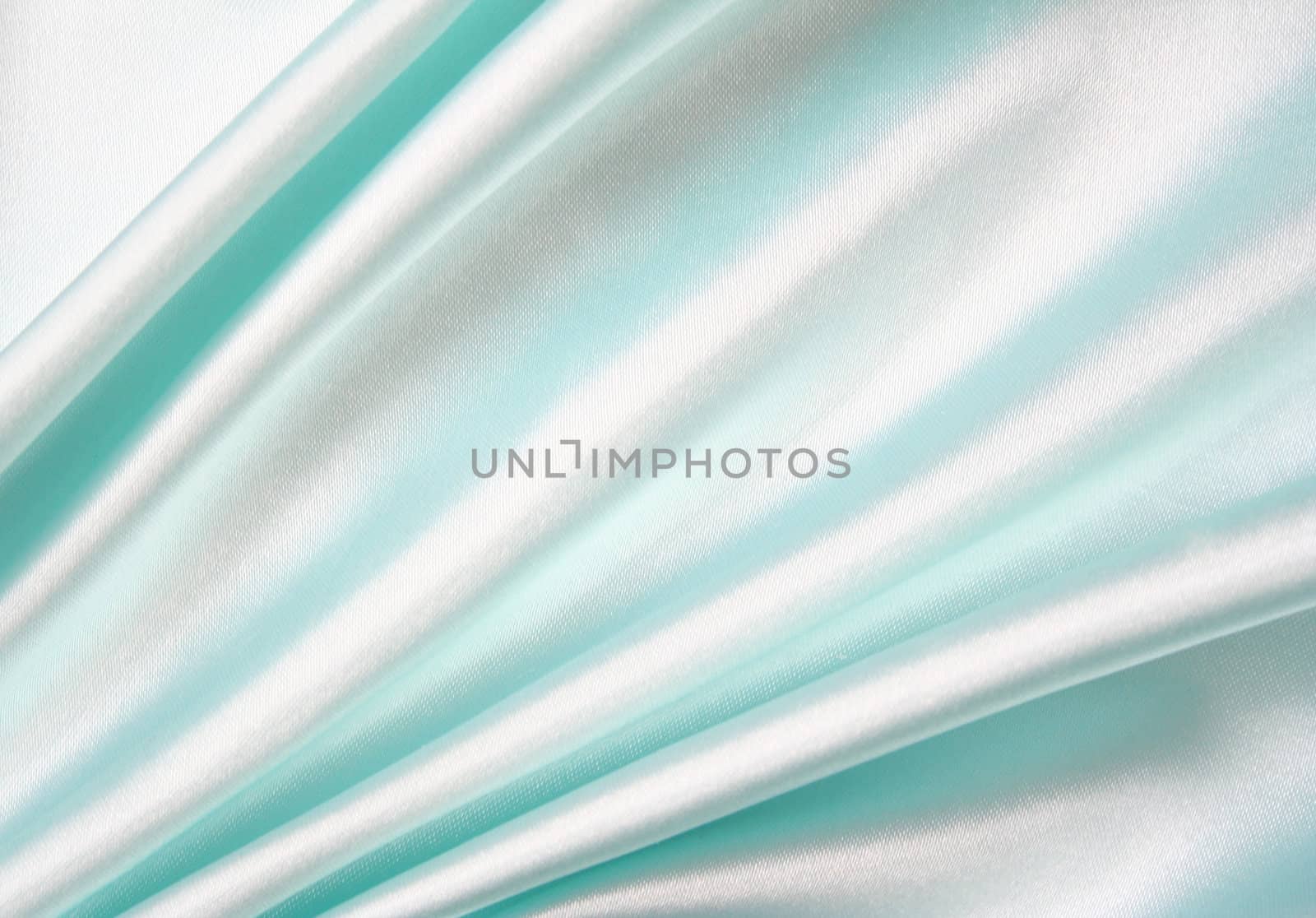 Smooth elegant blue silk can use as background