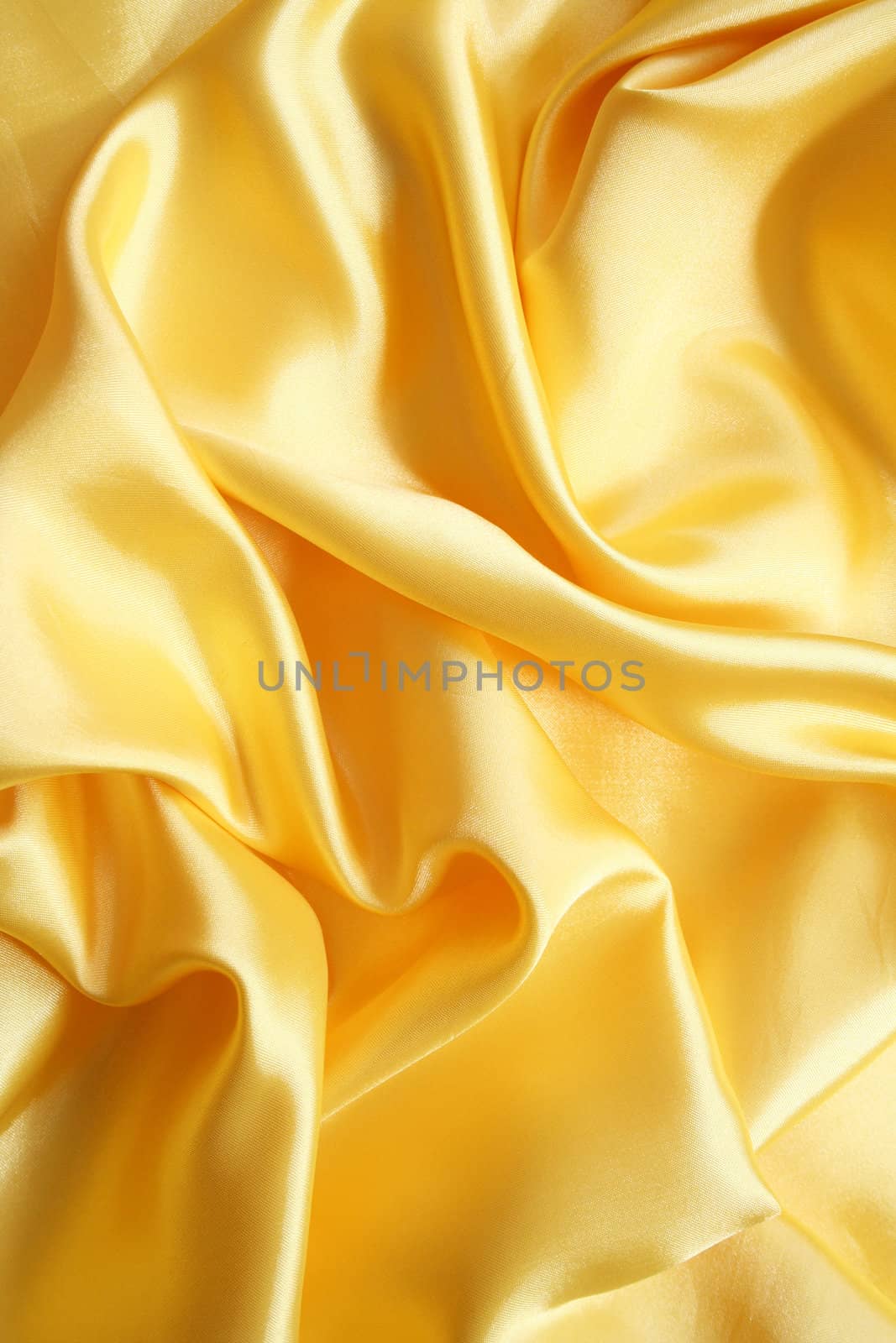 Smooth elegant golden silk can use as background 