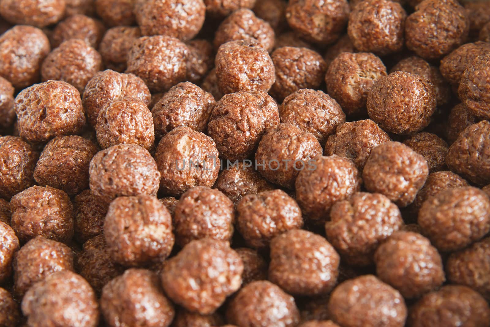 bowl with chocolate balls. closeup.