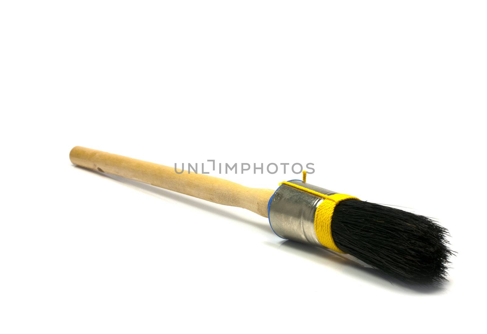 paint brush with white isolated background