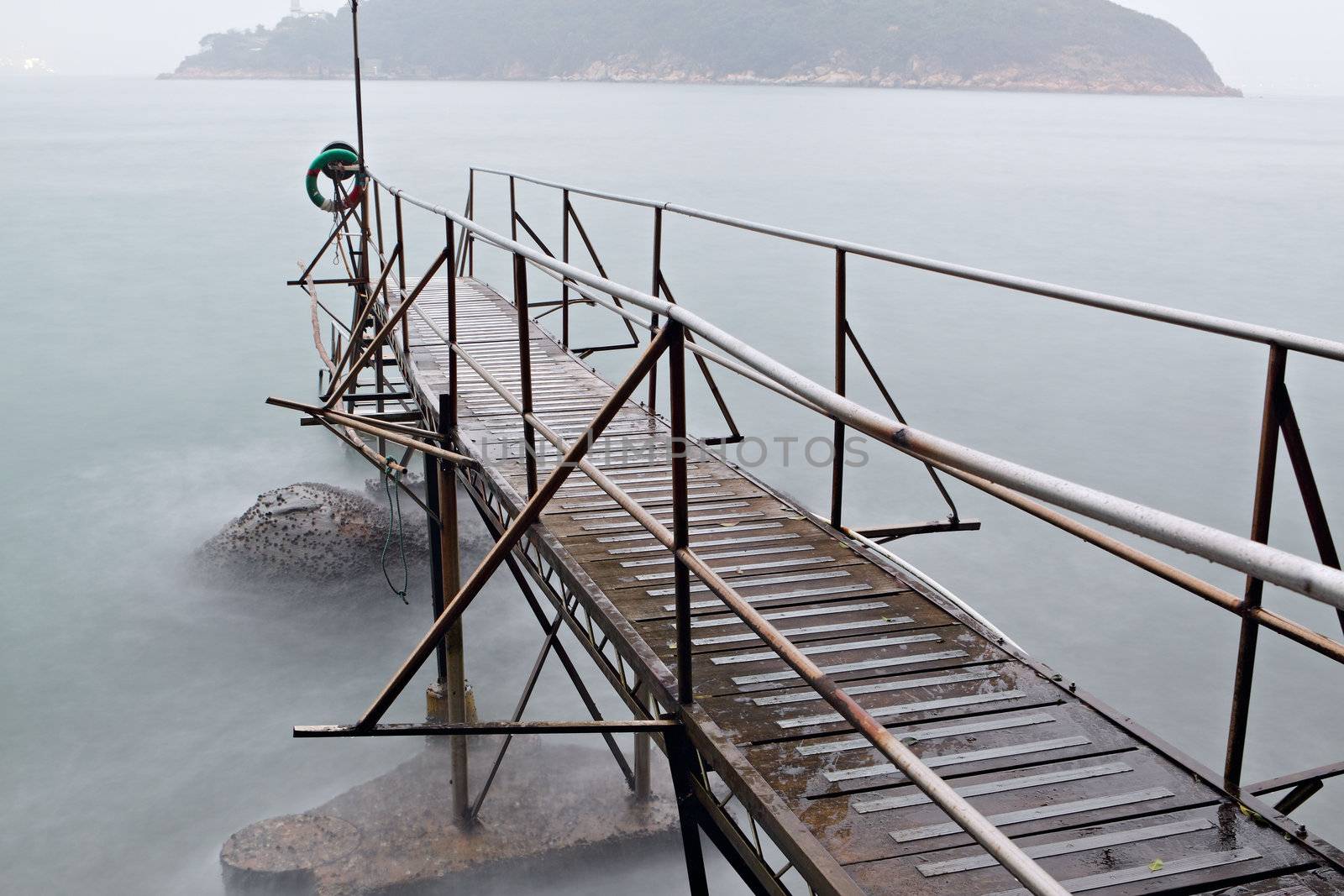Bathing pavilion is a structure for bathing and swimming at a sea shore. The structure extended from shore into the sea with a large platform. Now, it is a history buildings in hong kong. 