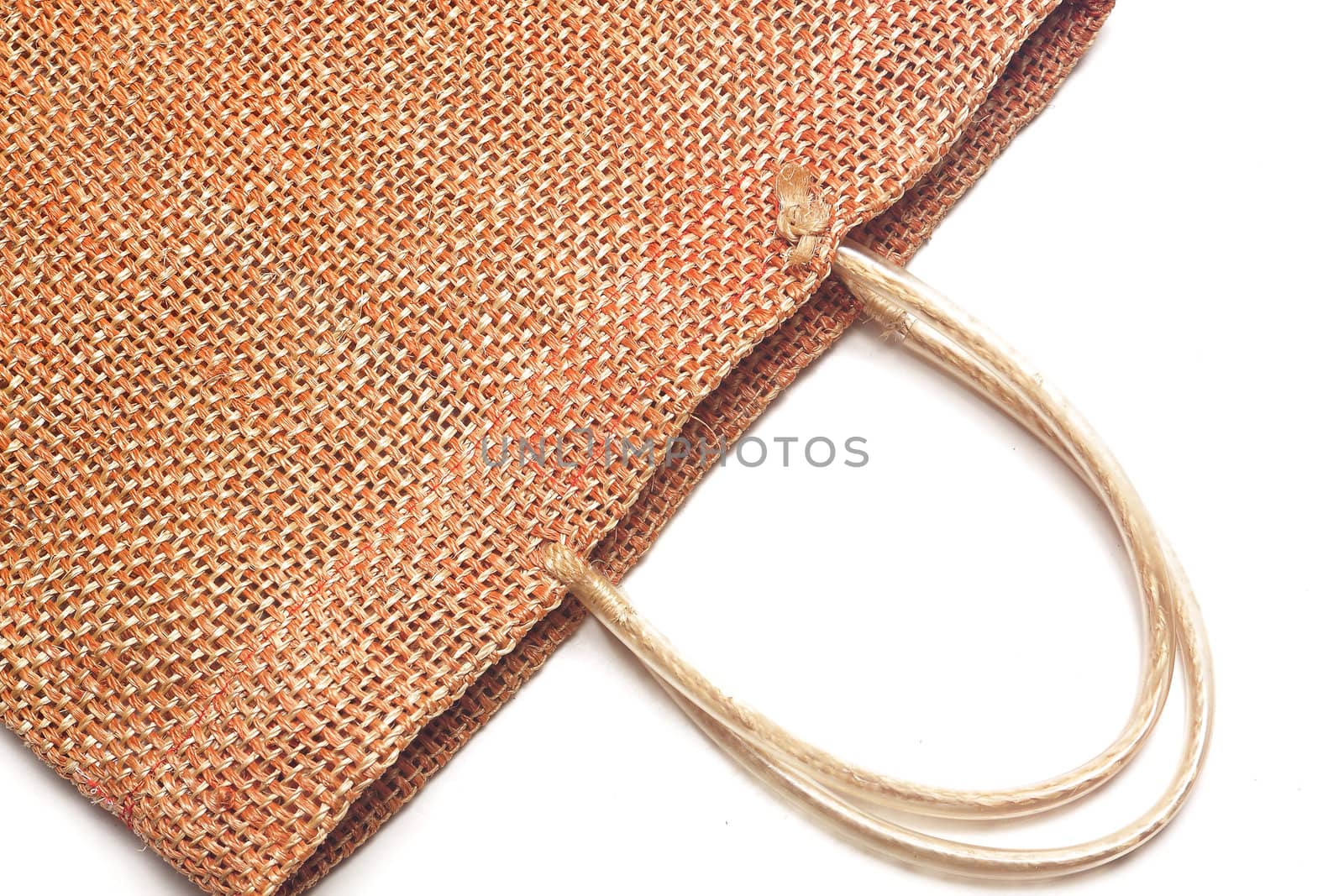 Wicker bamboo handbag 