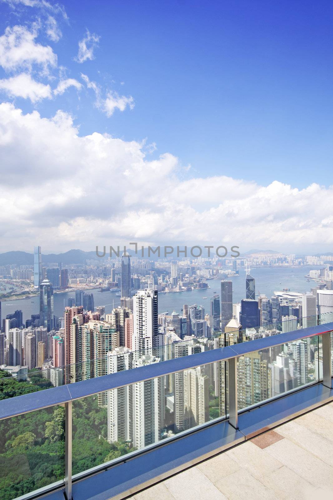 Hong Kong skylines 