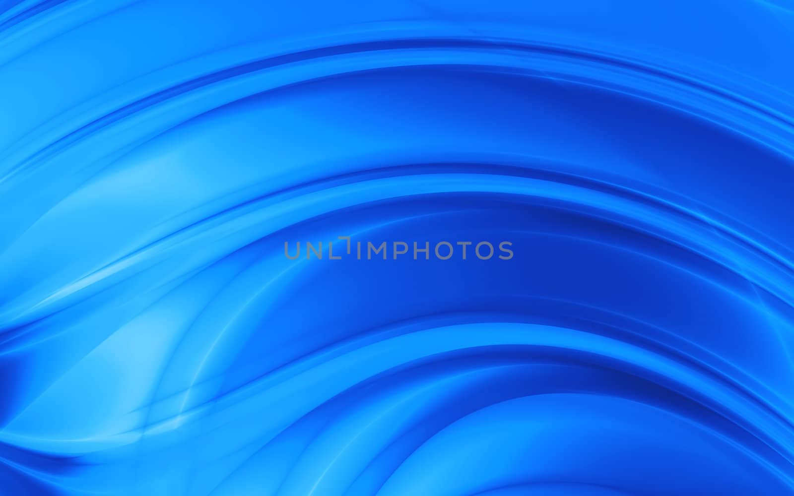 abstract smoothed lines and gradients of blue color
