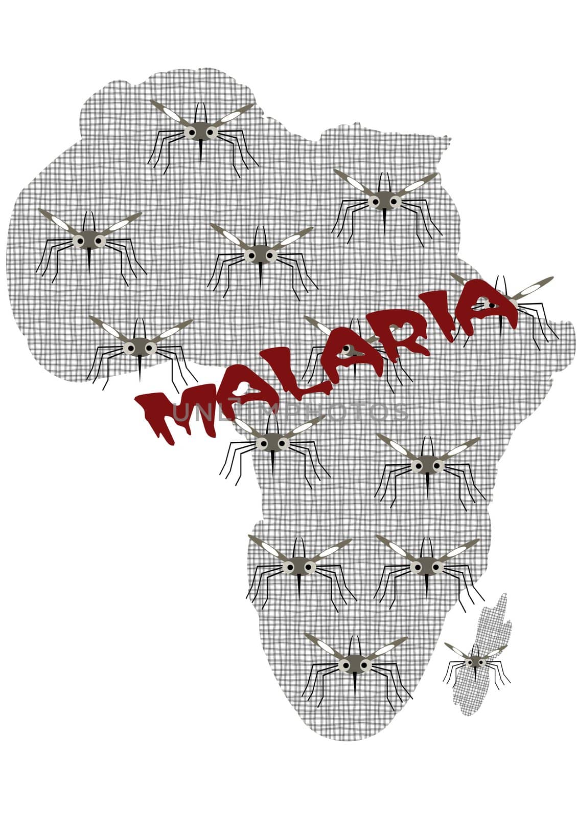 malaria in Africa by africa