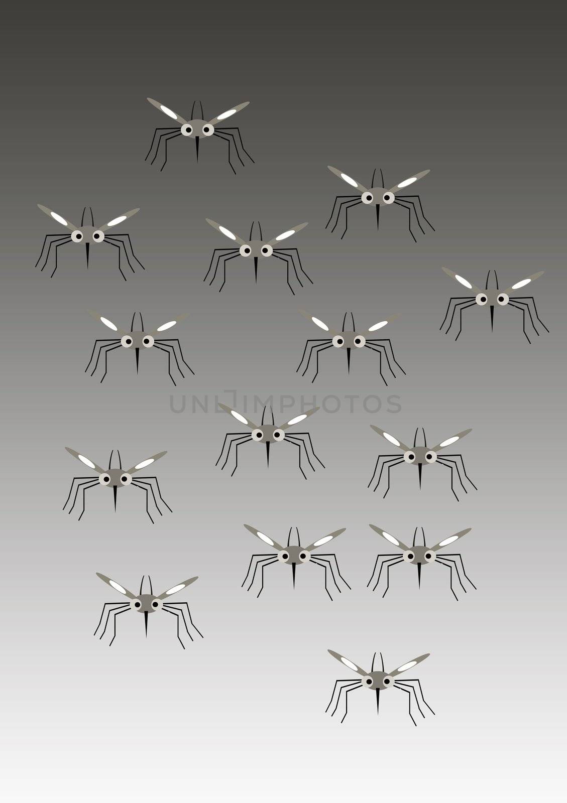 mosquitoes by africa