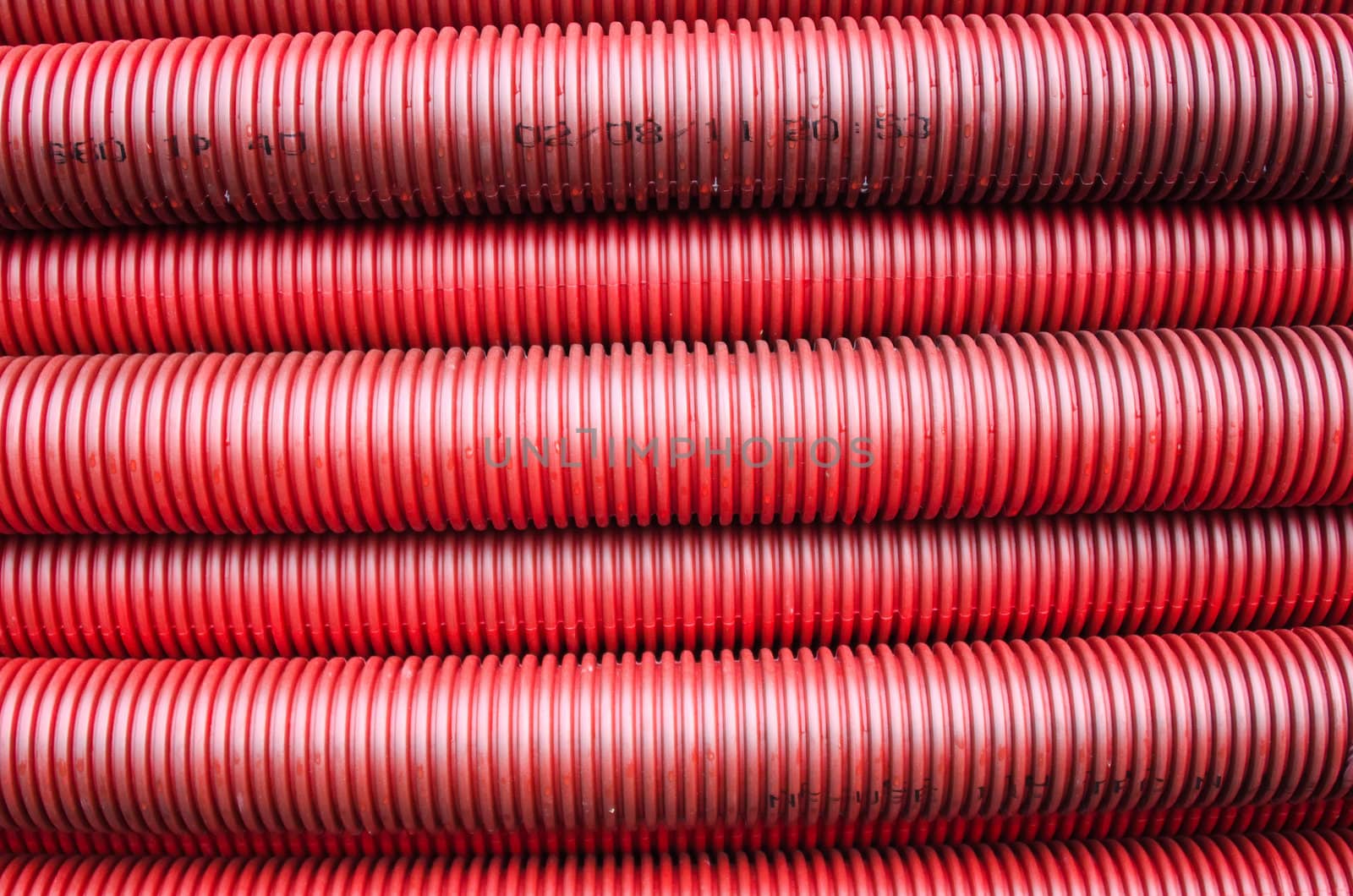 the  red tubing