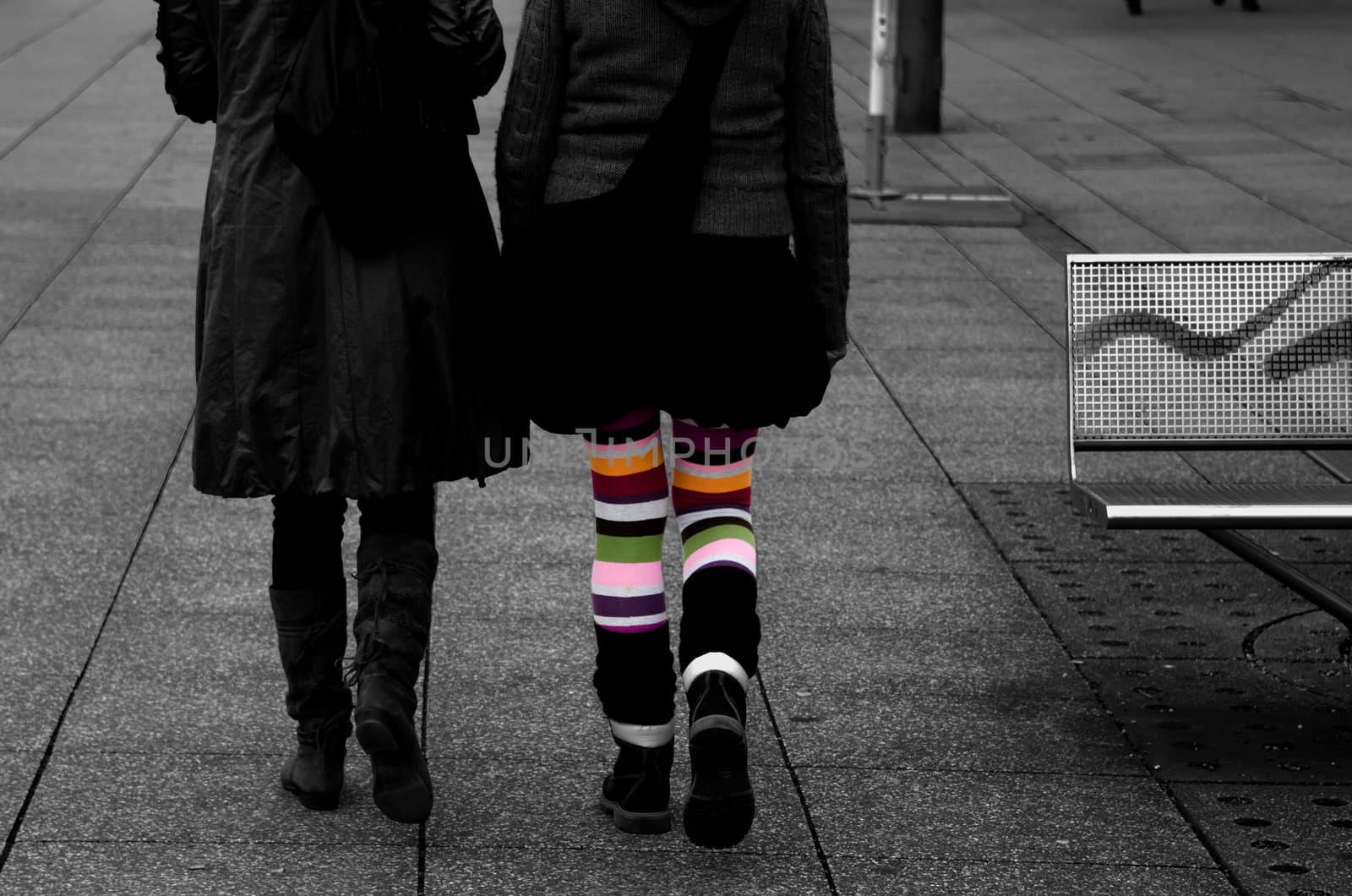 colored tights by njaj
