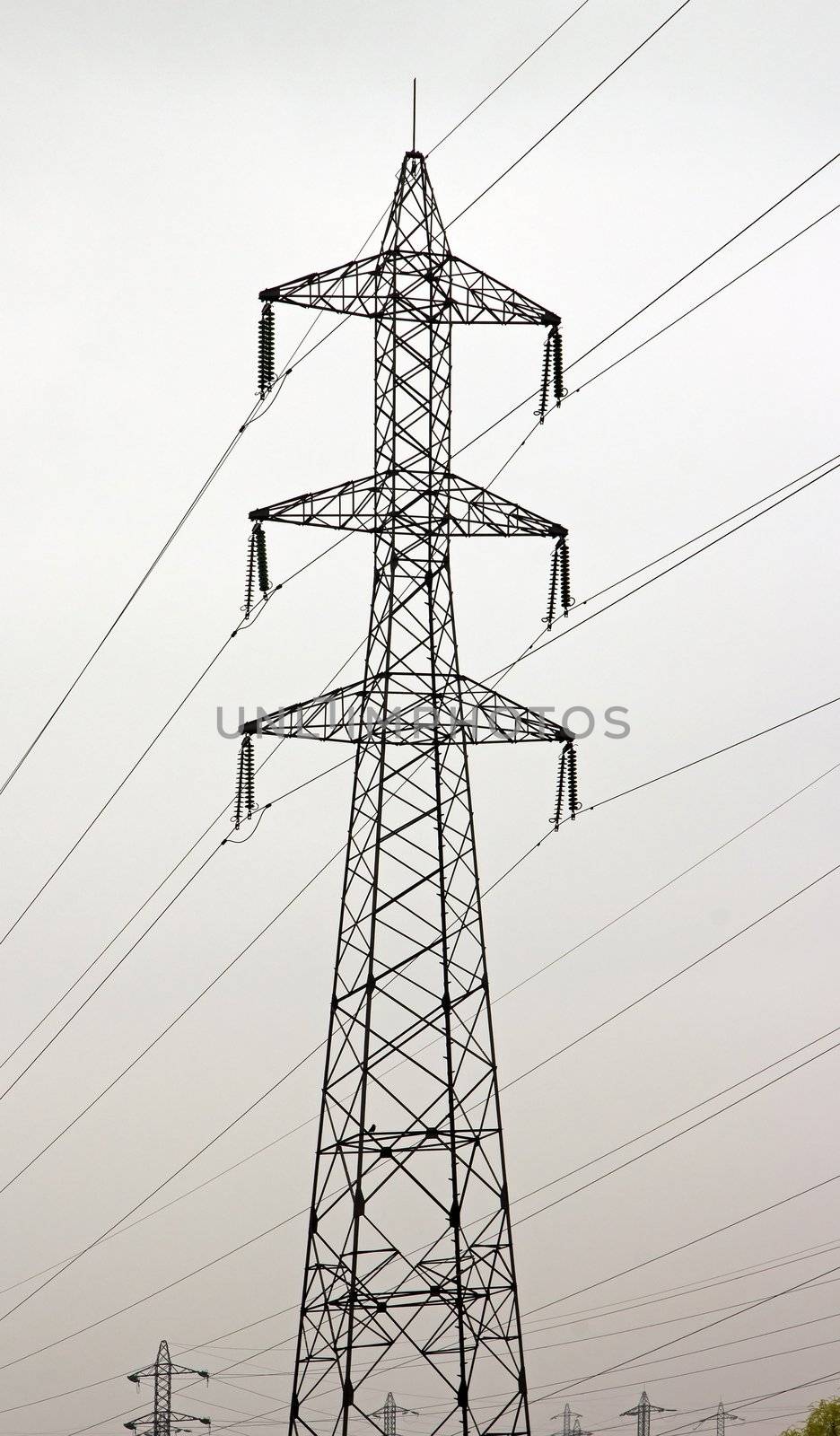 pylon, high voltage line by neko92vl