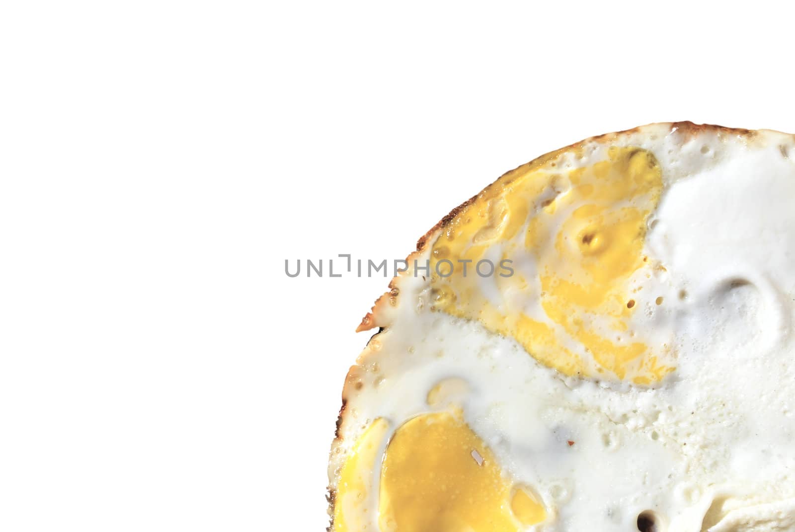  fried eggs isolated on white   by svtrotof