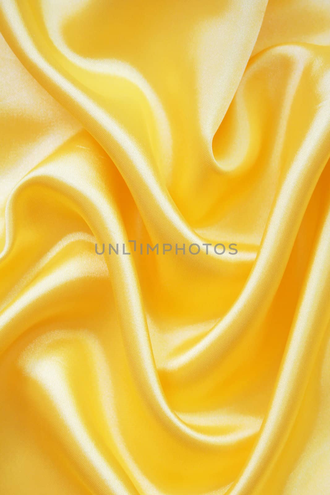Smooth elegant golden silk can use as background 