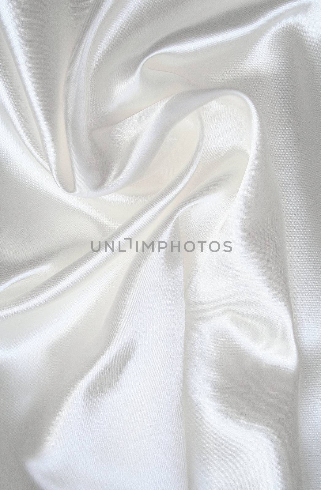 Smooth elegant white silk can use as wedding background 