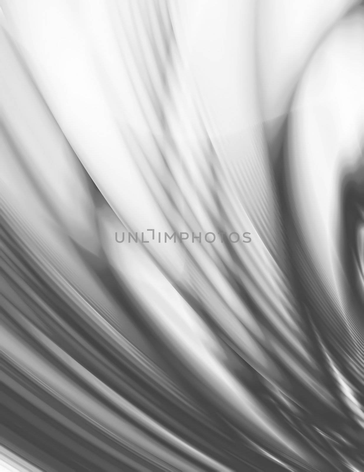 Abstract background from white-grey smooth waves