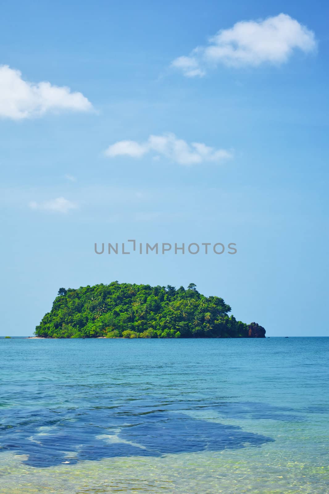 small island in a sea, Koh Libong, Andaman Sea, Thailand